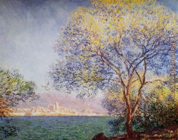 Antibes in the Morning painting - Claude Monet Antibes in the Morning art painting